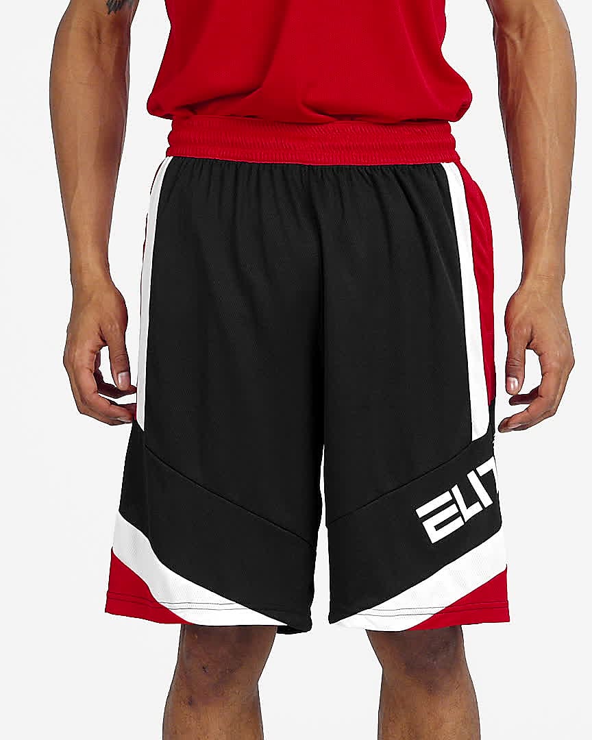 red nike elite shorts