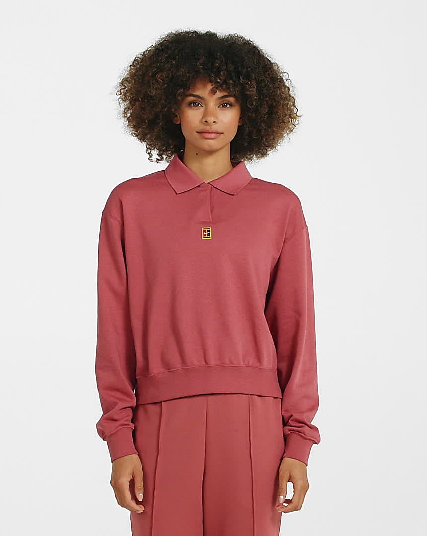 NikeCourt DriFIT Heritage Women's Tennis Polo. Nike AT