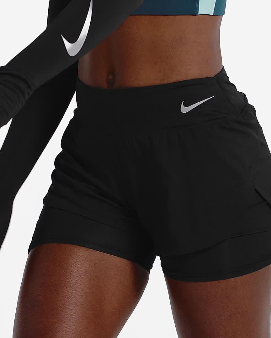 Nike Eclipse 2-in-1-Laufshorts für 