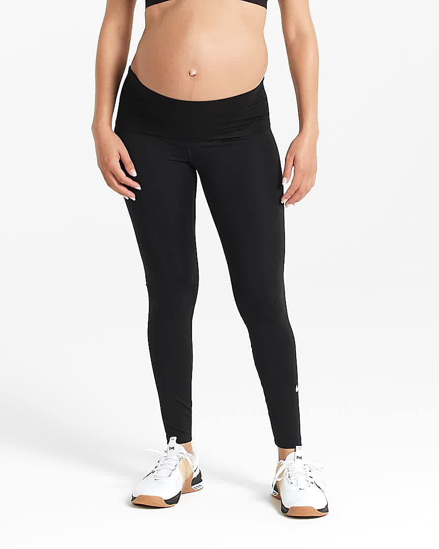 Nike One (M) Women's High-Waisted Leggings (Maternity). Nike CA