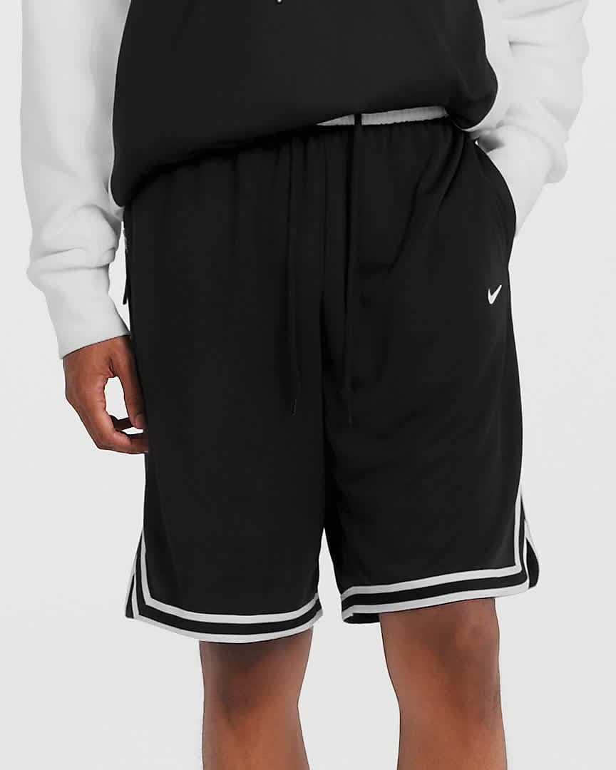 Short Length Mesh Basketball Shorts With Tape