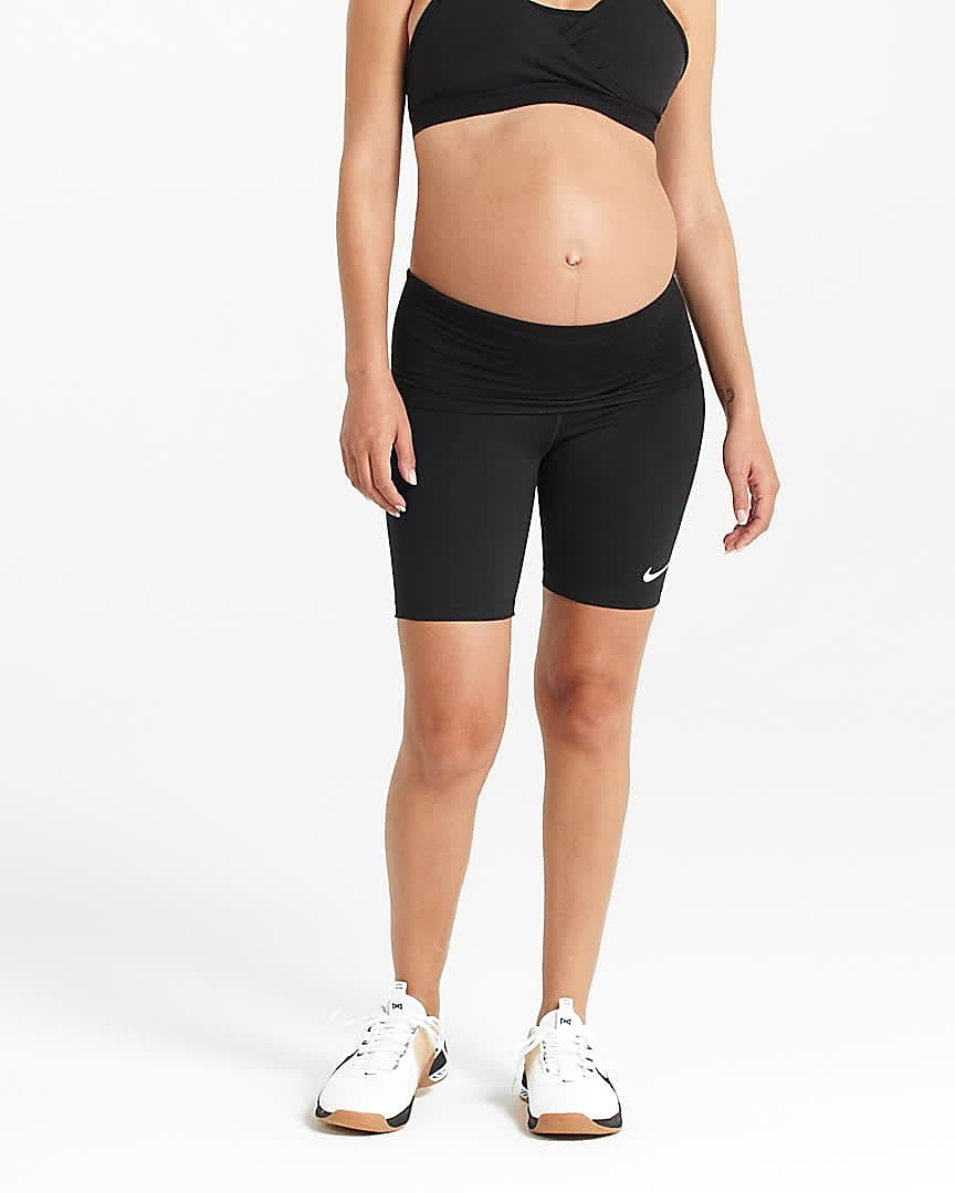 Nike One (M)-cykelshorts (18 cm) til kvinder (Maternity).