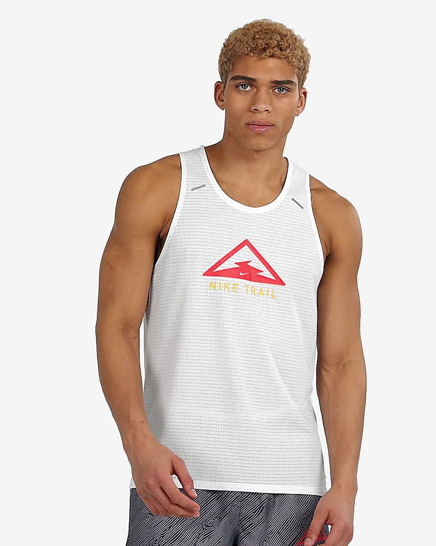 nike men's rise 365 running tank