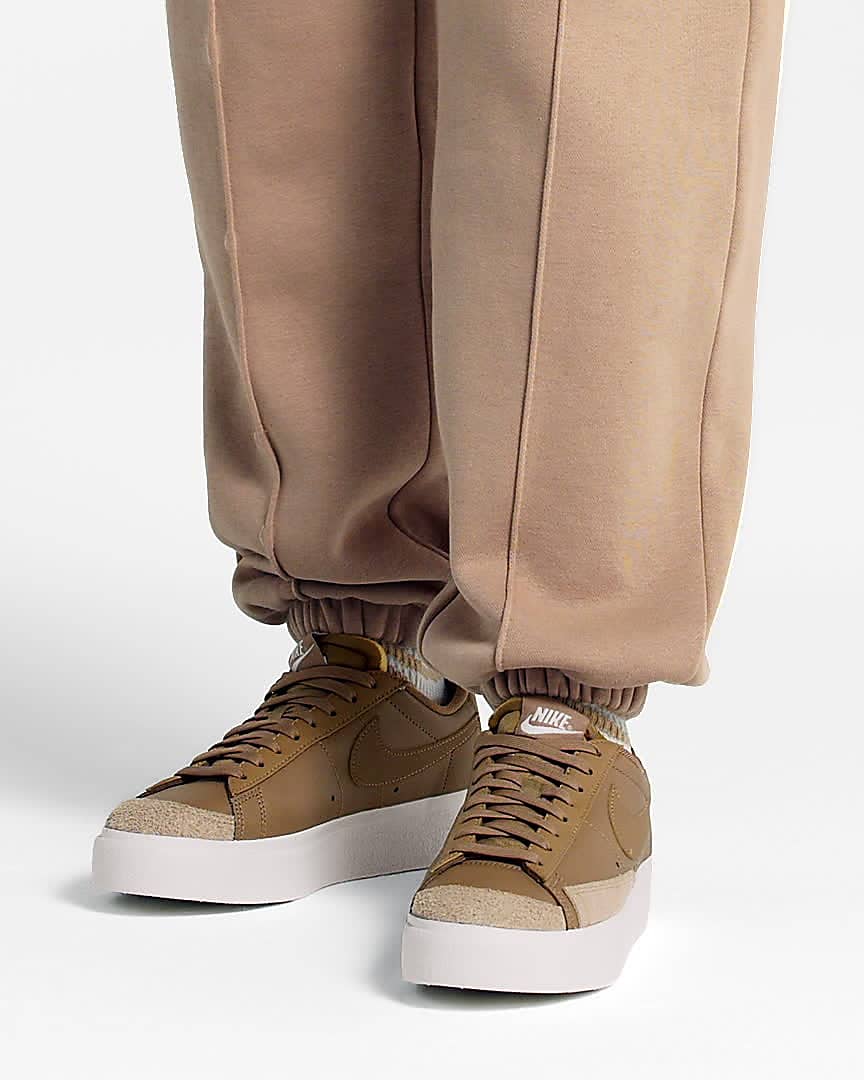 Nike blazer low marron new arrivals