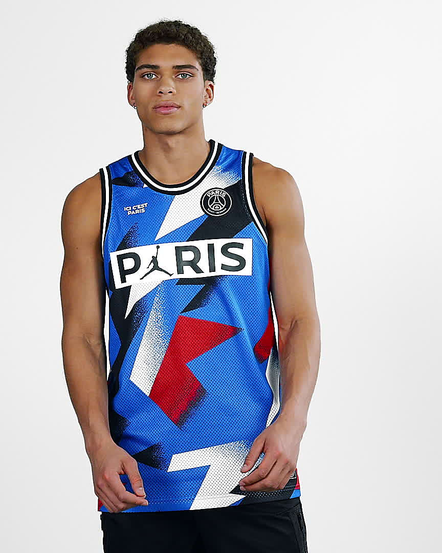 psg mesh jersey