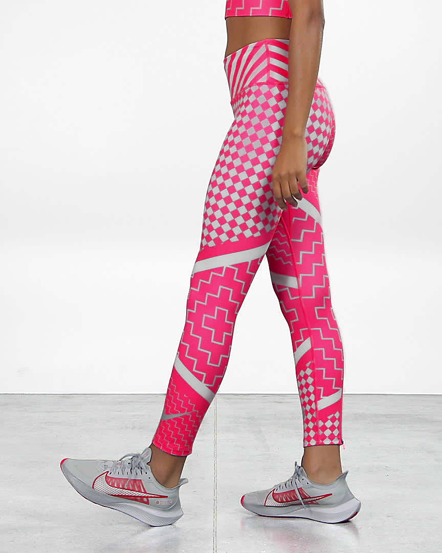 nike epic lux printed running tights