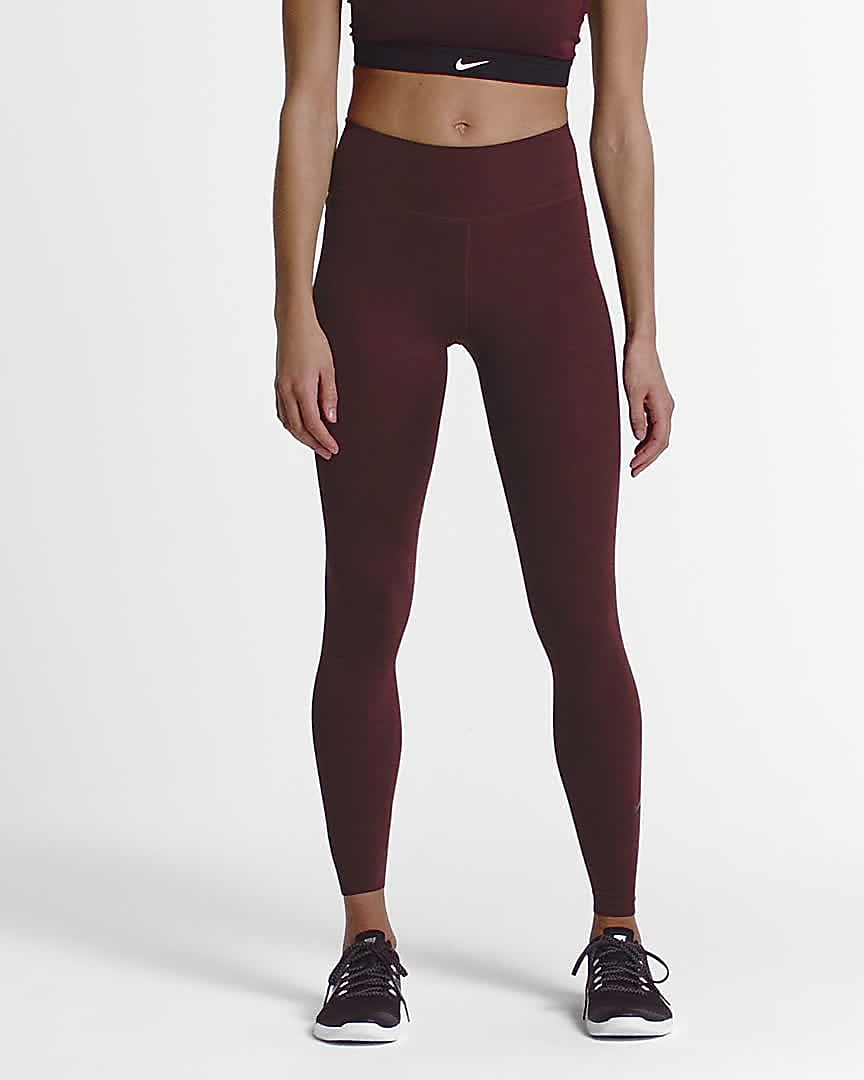 Женские леггинсы со средней посадкой и карманом Nike One Luxe. Nike RU