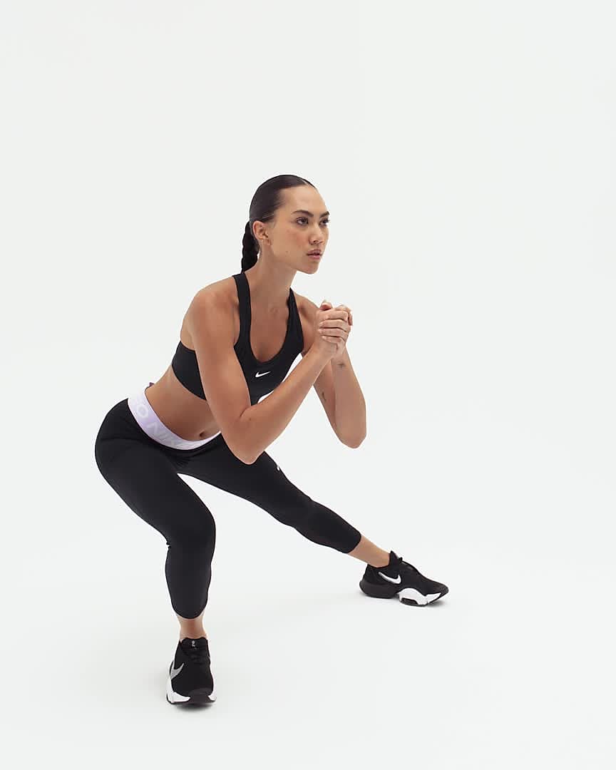 Nike pro women's mid-rise leggings, pants, Training