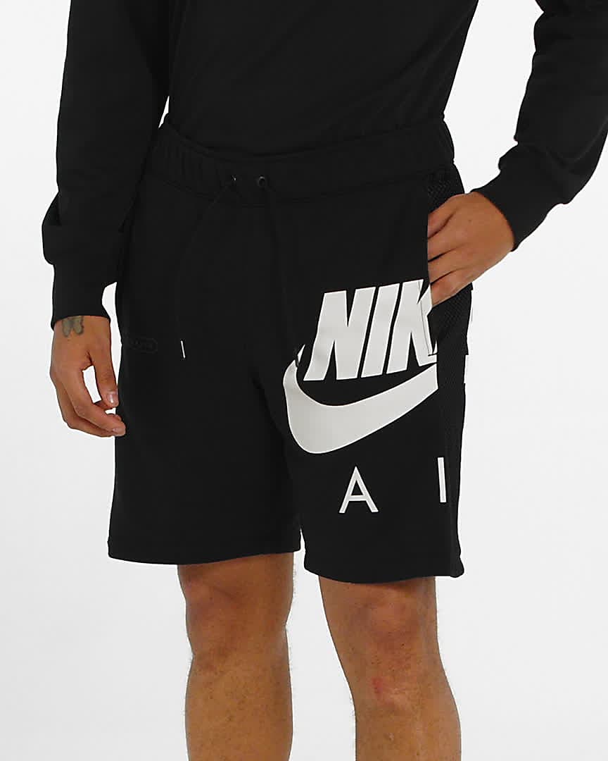 french terry nike shorts