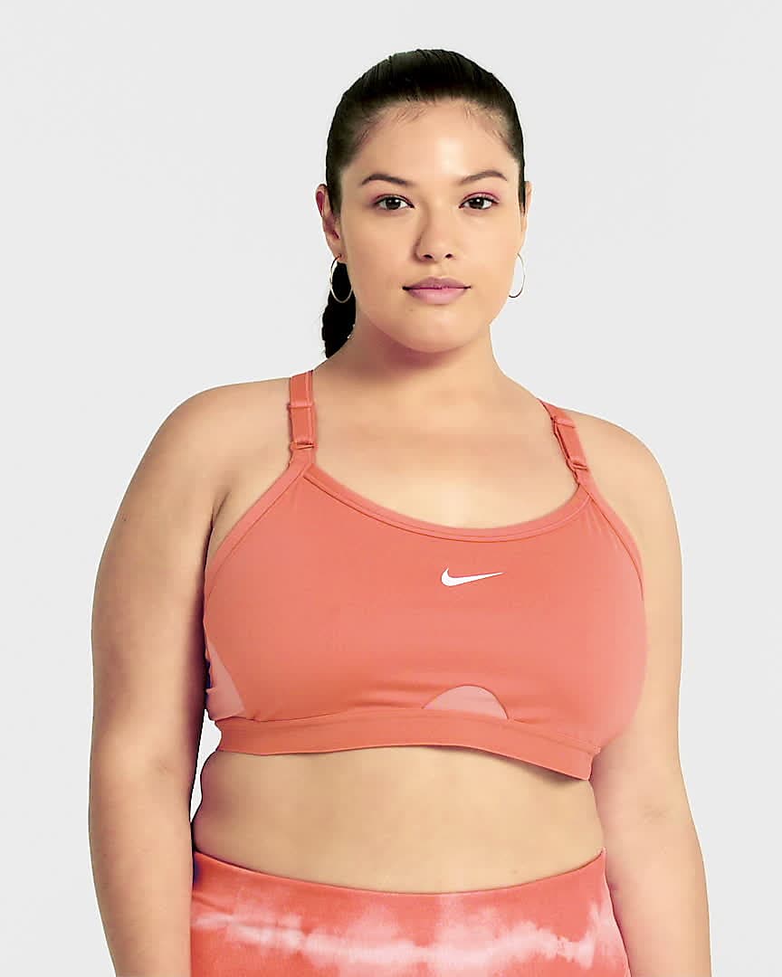Nike Indy Women's Light-Support Padded U-Neck Sports Bra (Plus Size)