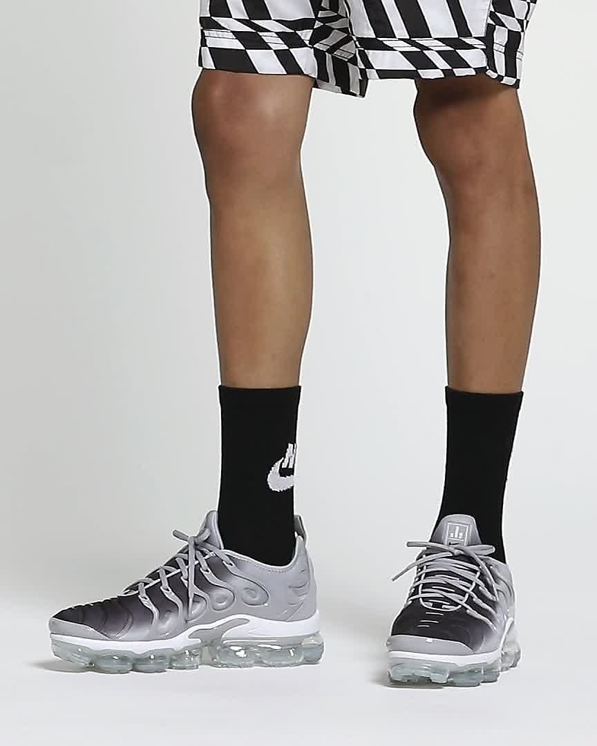 vapormax plus with shorts