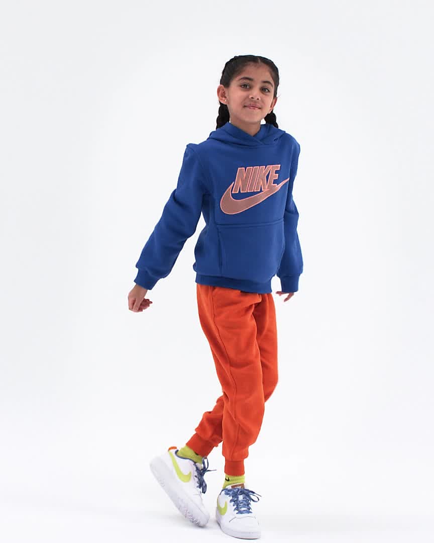 Calças Nike Sportswear Shine Fleece Pants para criança. Nike PT