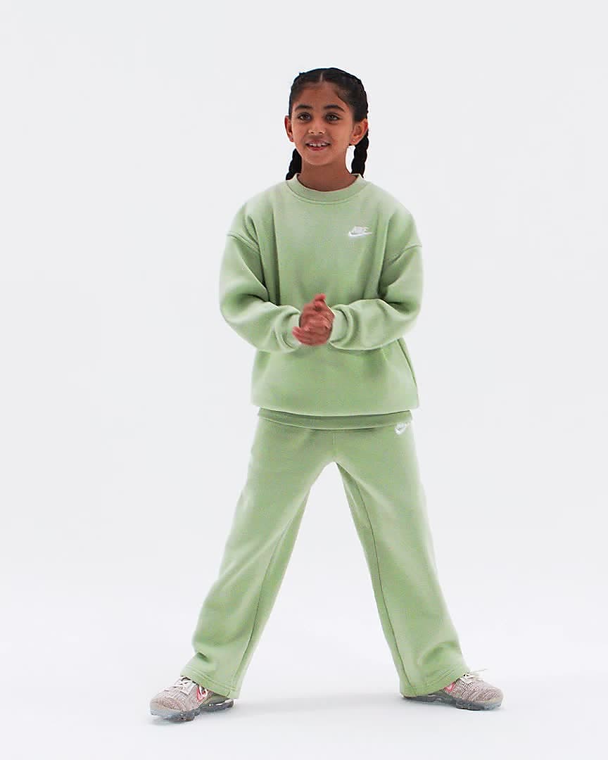 Nike Sportswear Club Fleece Big Kids Girls Oversized