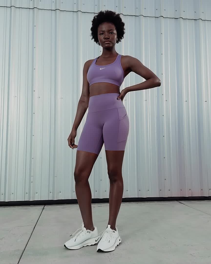 Nike Universa Women's Medium-Support High-Waisted 20cm (approx 