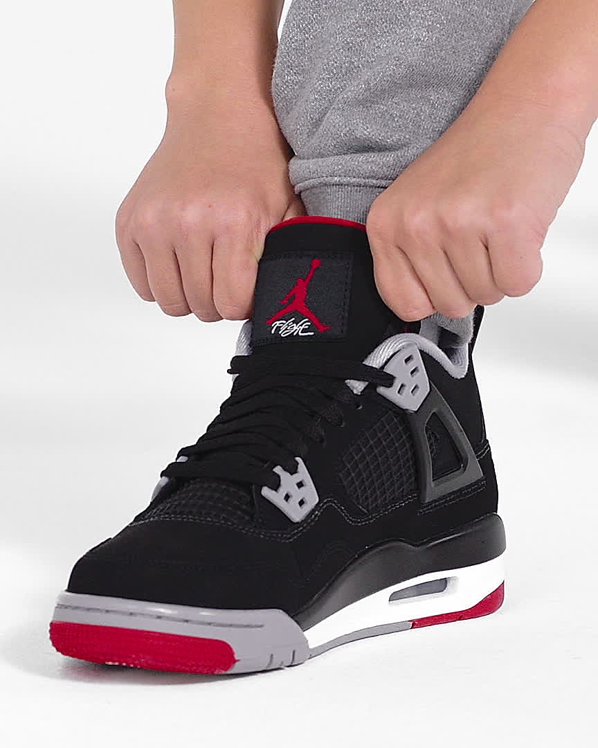 Air Jordan 4 Retro Older Kids' Shoe. Nike ID