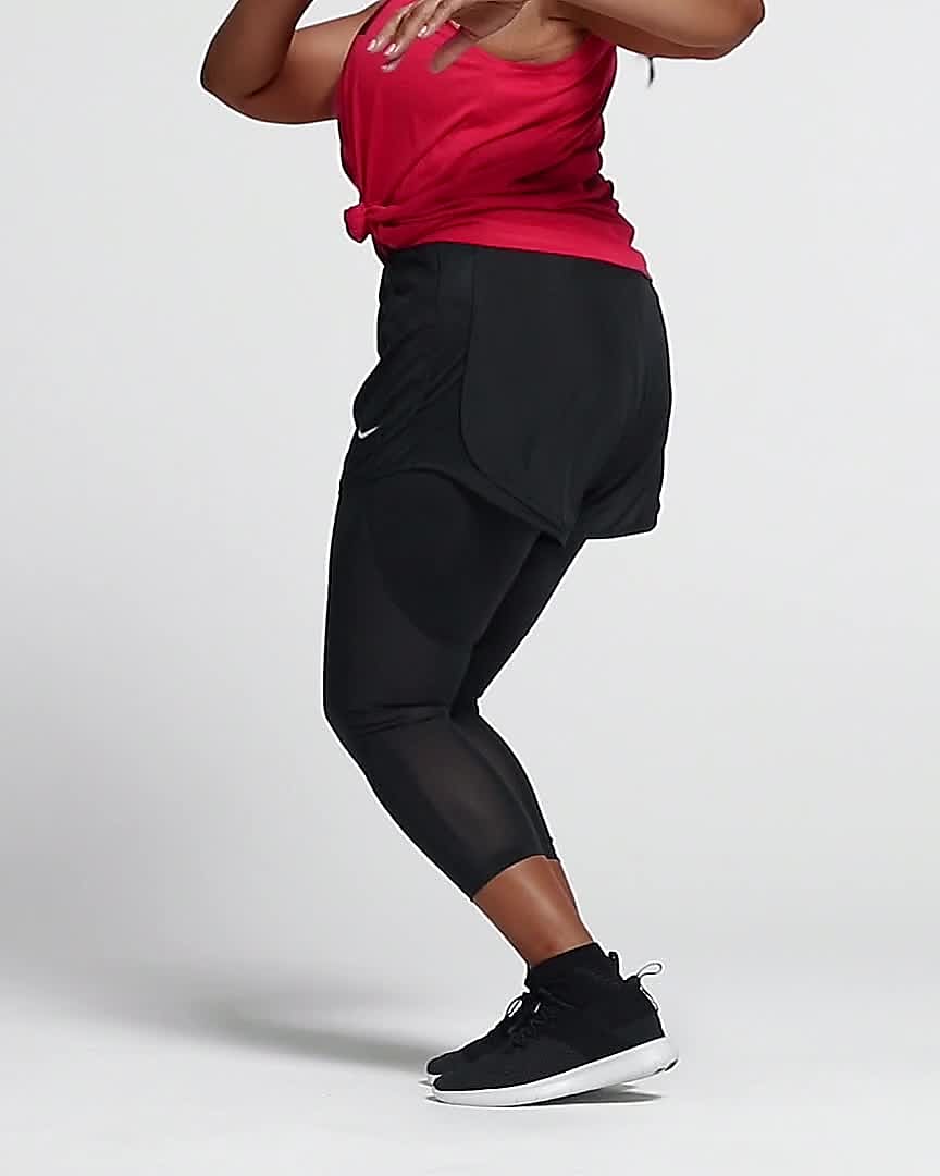 Nike Air Move To Zero Running Shorts Black Metallic NWT Plus Size