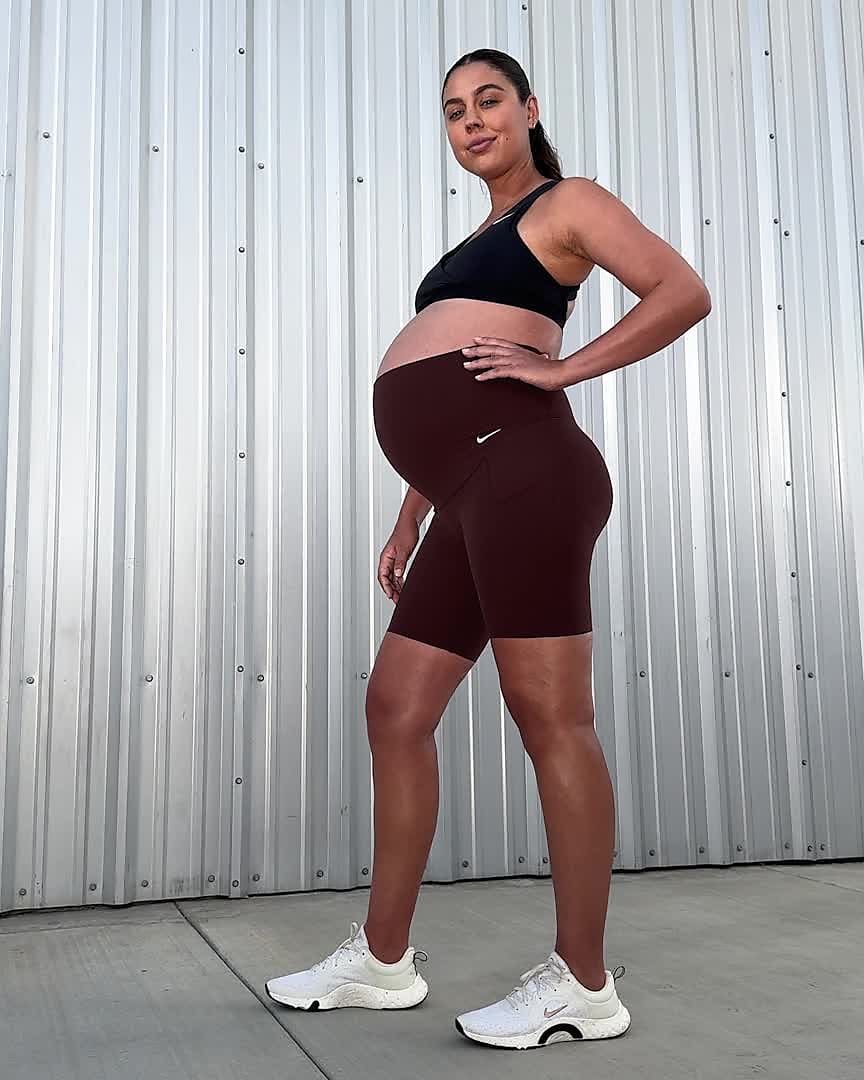 Nike One (M) Women's 18cm (approx.) Biker Shorts (Maternity). Nike LU