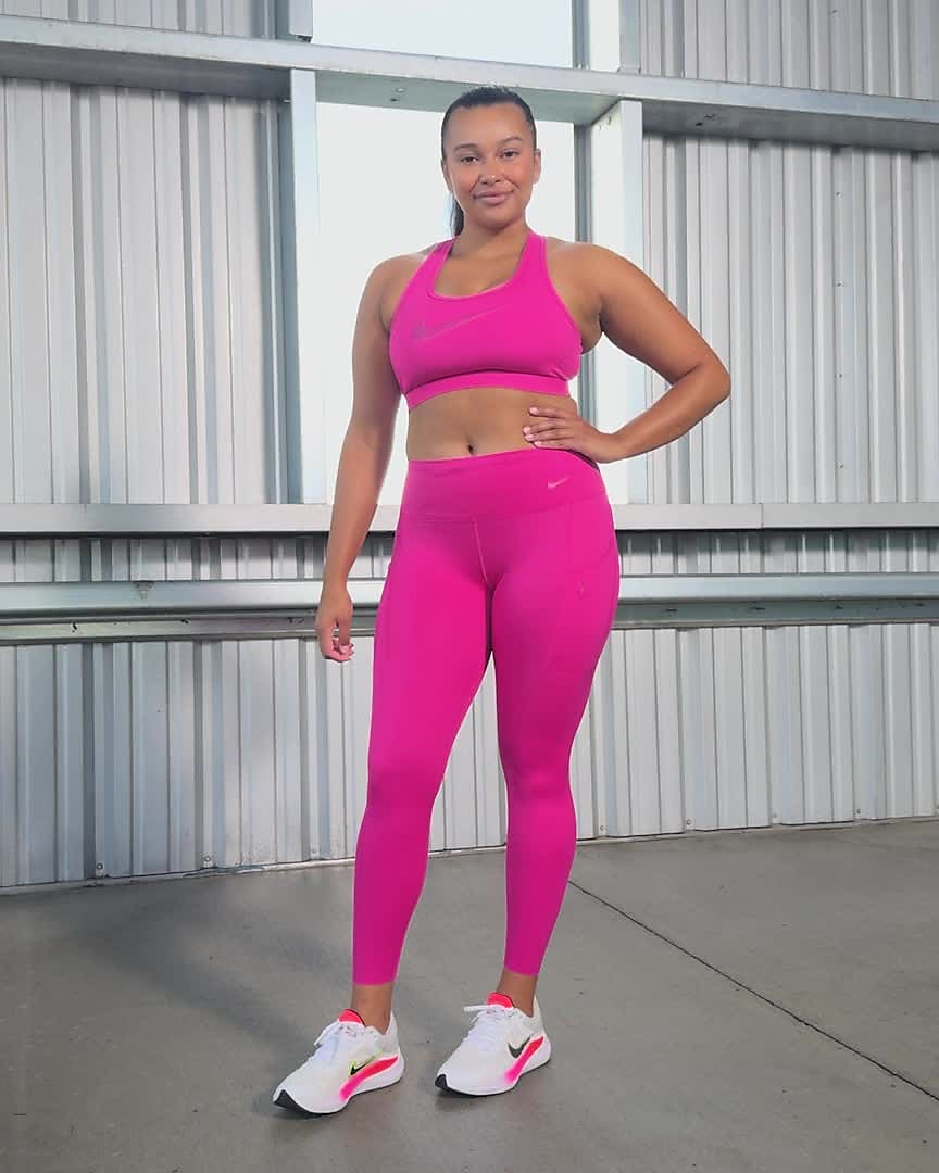 Leggings a 7/8 de cintura normal e suporte firme com bolsos Nike Go para  mulher. Nike PT