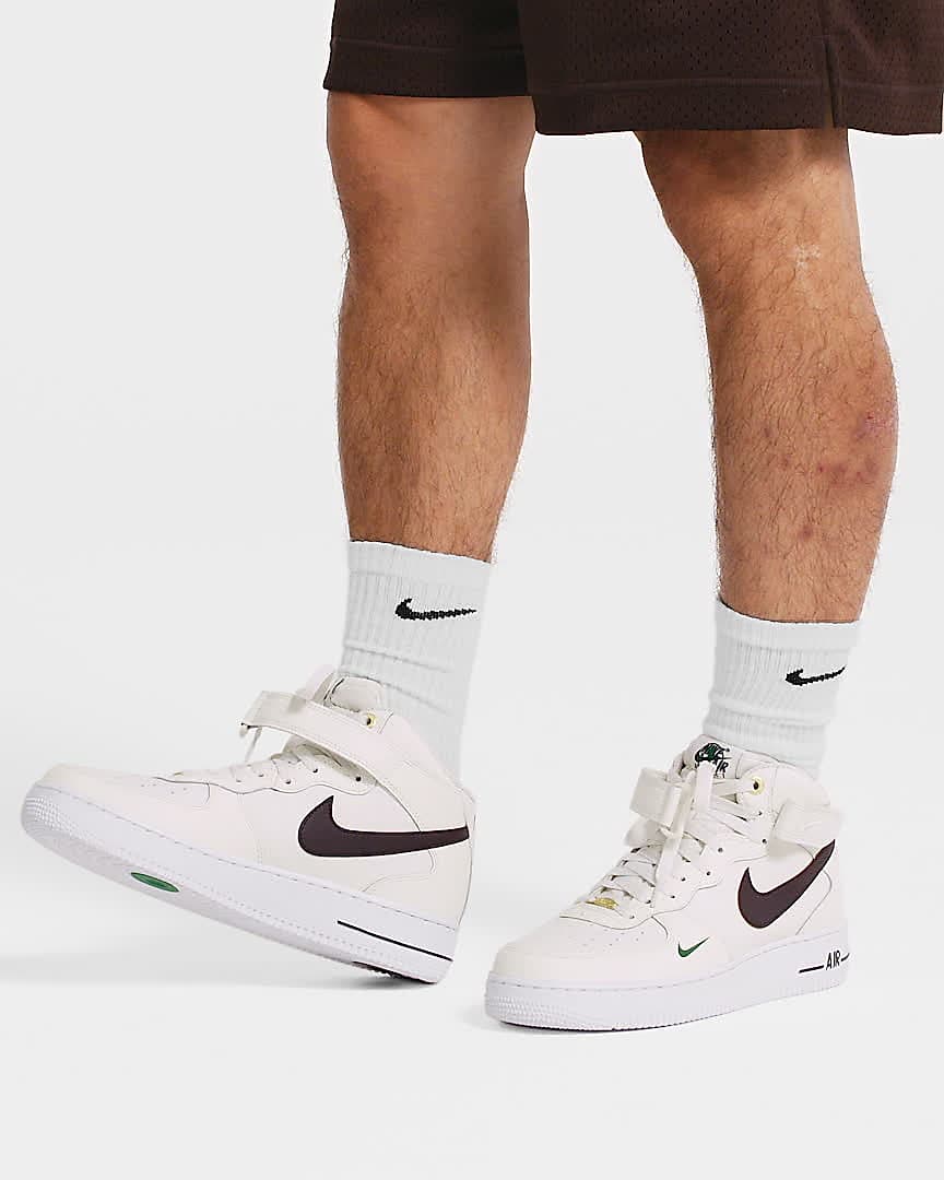 Tênis Nike Air Force Mid LV8 Branco