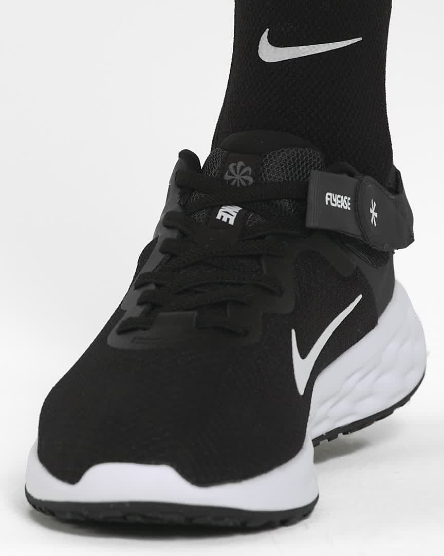 Baskets de running revolution 6 noir fille - Nike