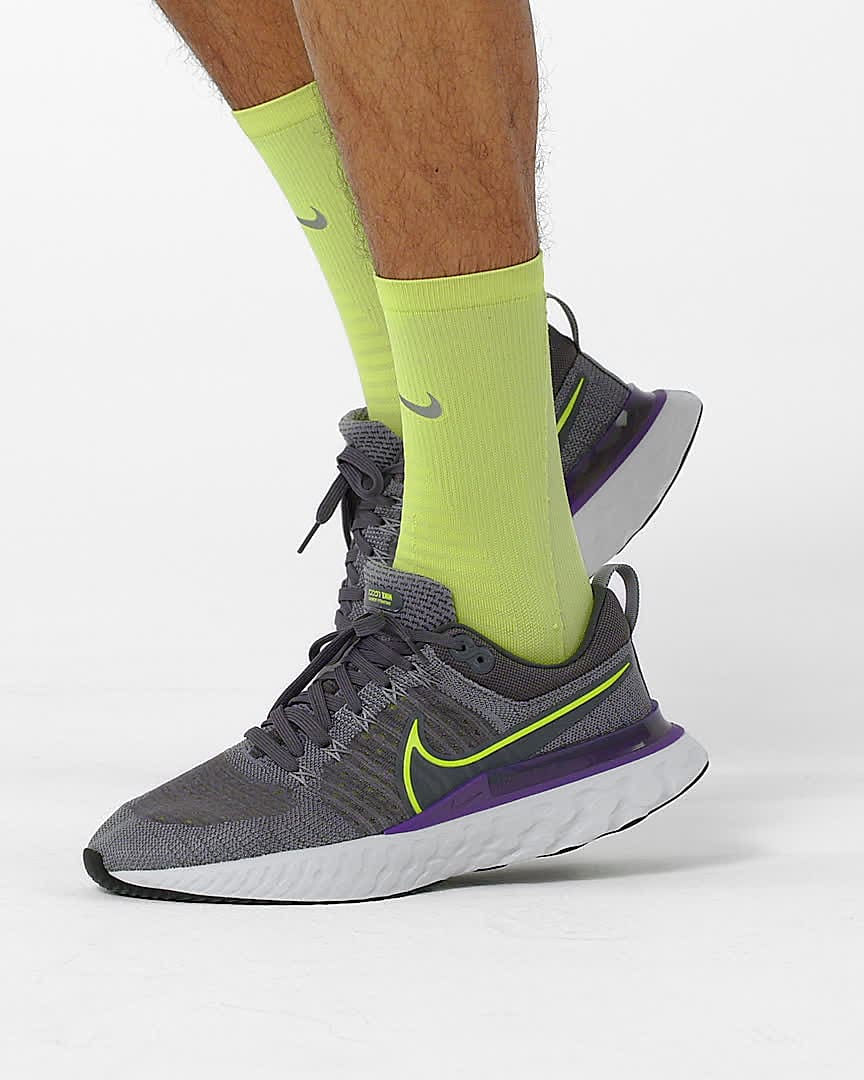 Nike React Infinity Run Flyknit 2 Men's Road Running Shoes. Nike.com