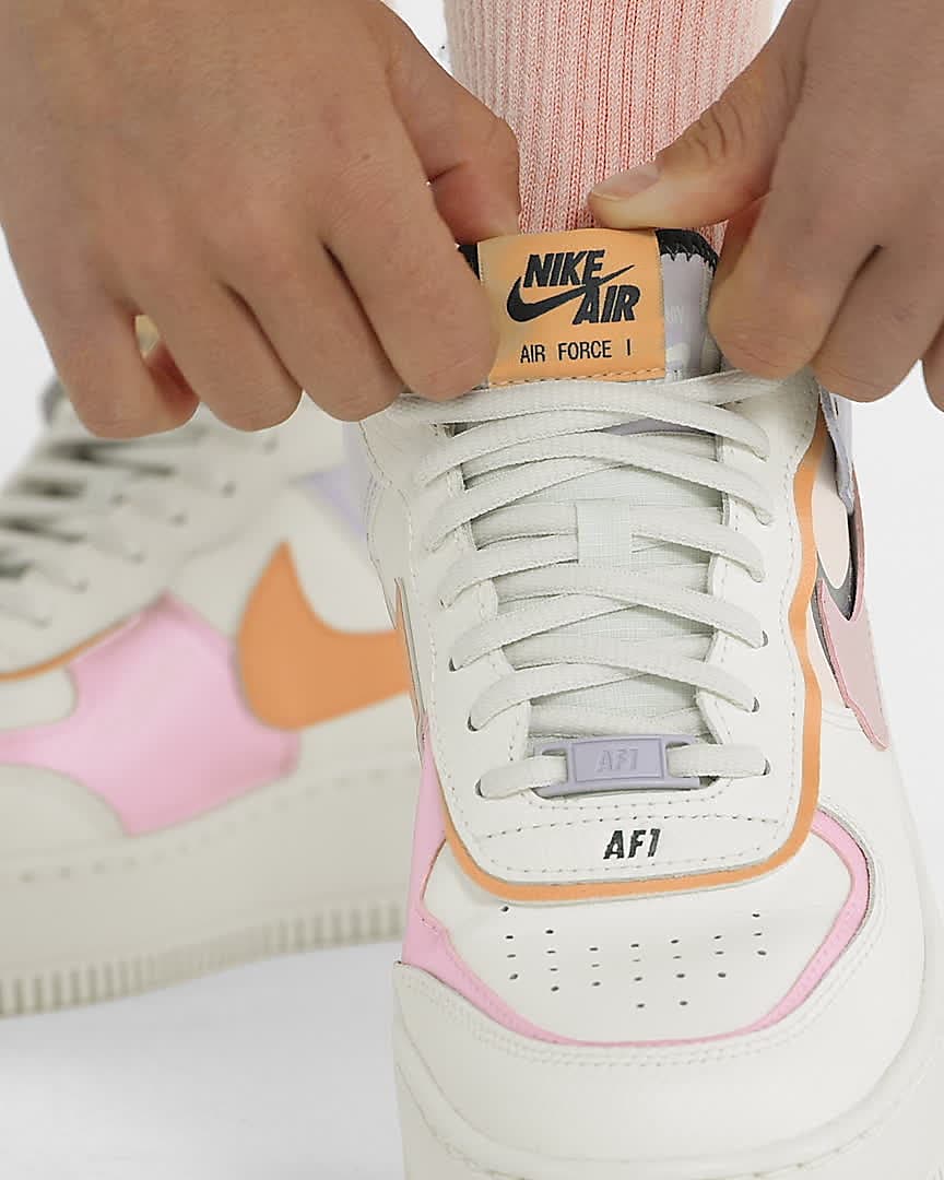 chaussure nike air force 1 shadow pastel
