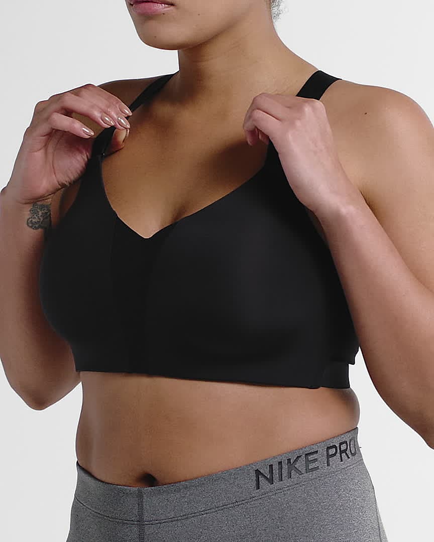 Costume Shelling Detective Nike Rival Women's High-Support Sports Bra (Plus Size). Nike.com
