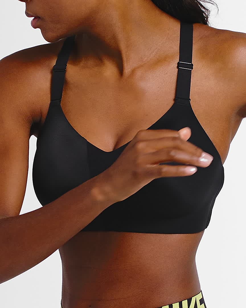 nike rival high support sports bra