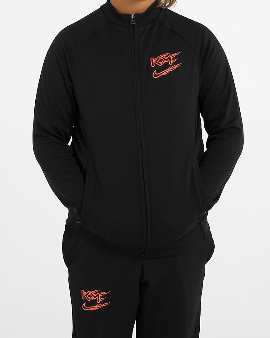 Tuta da calcio con cappuccio Nike Dri-FIT Kylian Mbappé - Ragazzi. Nike IT