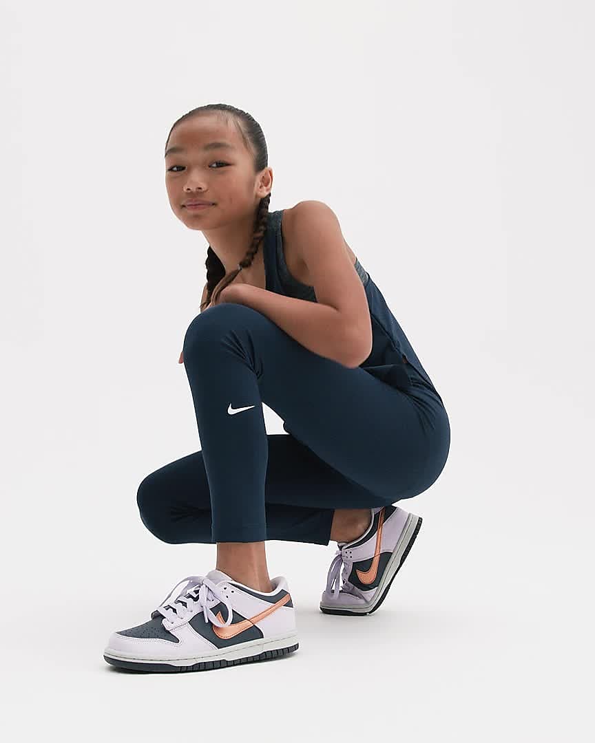 Nike Dri-FIT One Older Kids' (Girls') Training Leggings. Nike IN