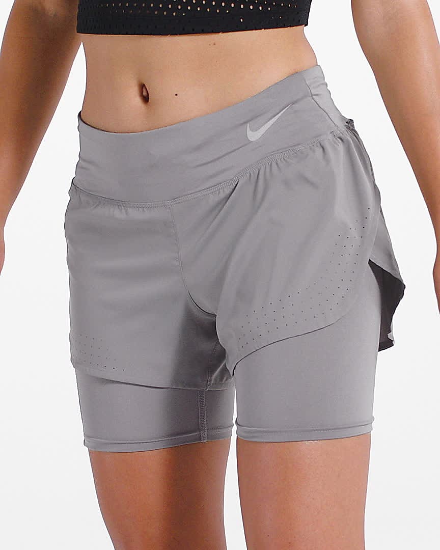 nike eclipse shorts 2 in 1