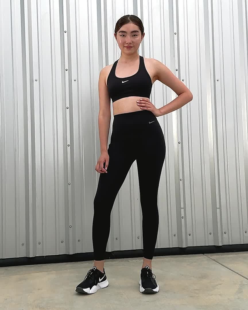 Nike Universa Women's Medium-Support High-Waisted Full-Length Zip Leggings  with Pockets. Nike CA