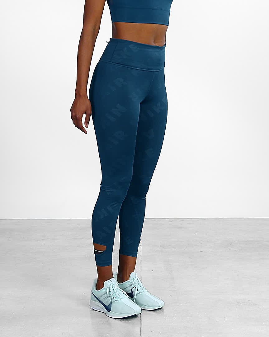 nike air blue leggings