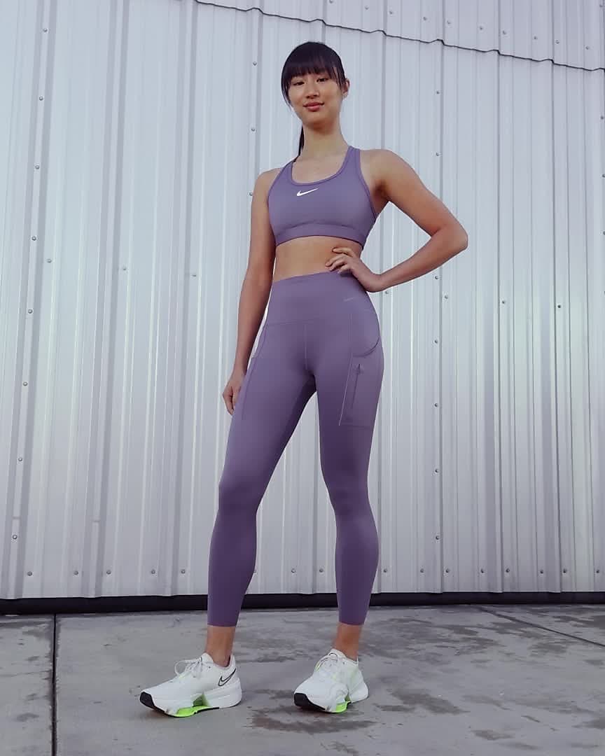 Nike Go Women's Firm-Support High-Waisted 7/8 Leggings with Pockets. Nike IN