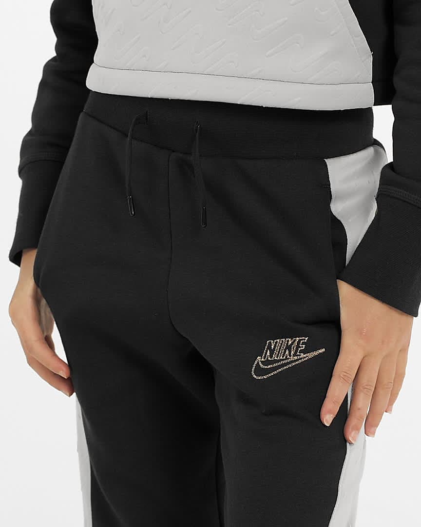Nike Sportswear Club Fleece Icon Clash Older Kids' (Girls') Trousers ...
