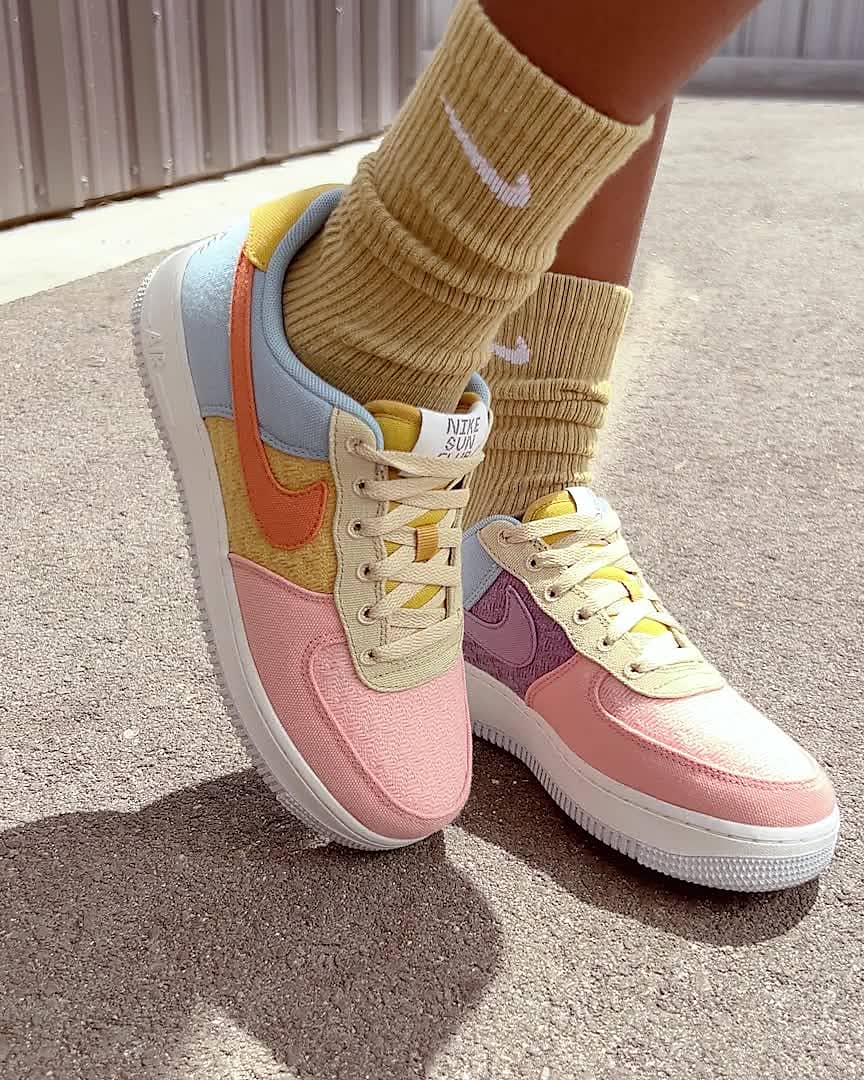 Nike Air Force 1 Sage Low LX Washed Coral Gum (Women's)