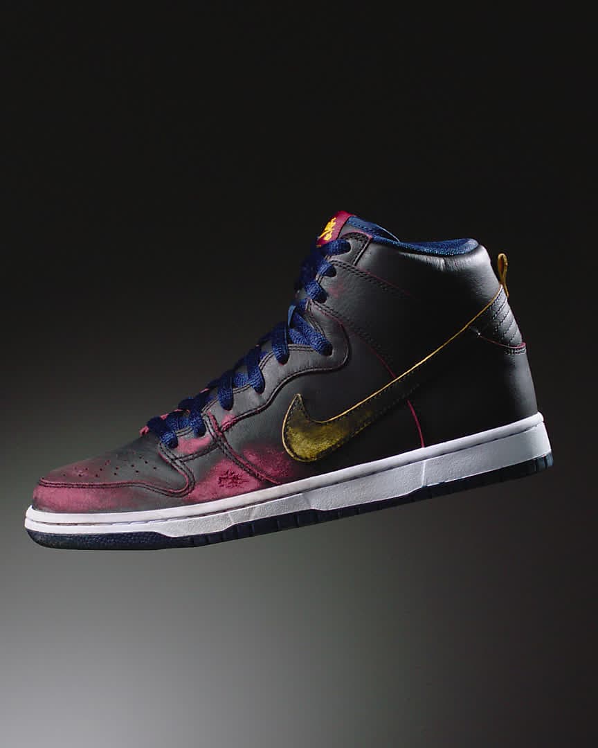 Nike SB Dunk High Pro NBA 男款滑板鞋 