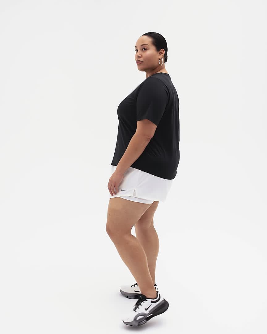 Nike One Classic Women's Dri-FIT Short-Sleeve Top (Plus Size).