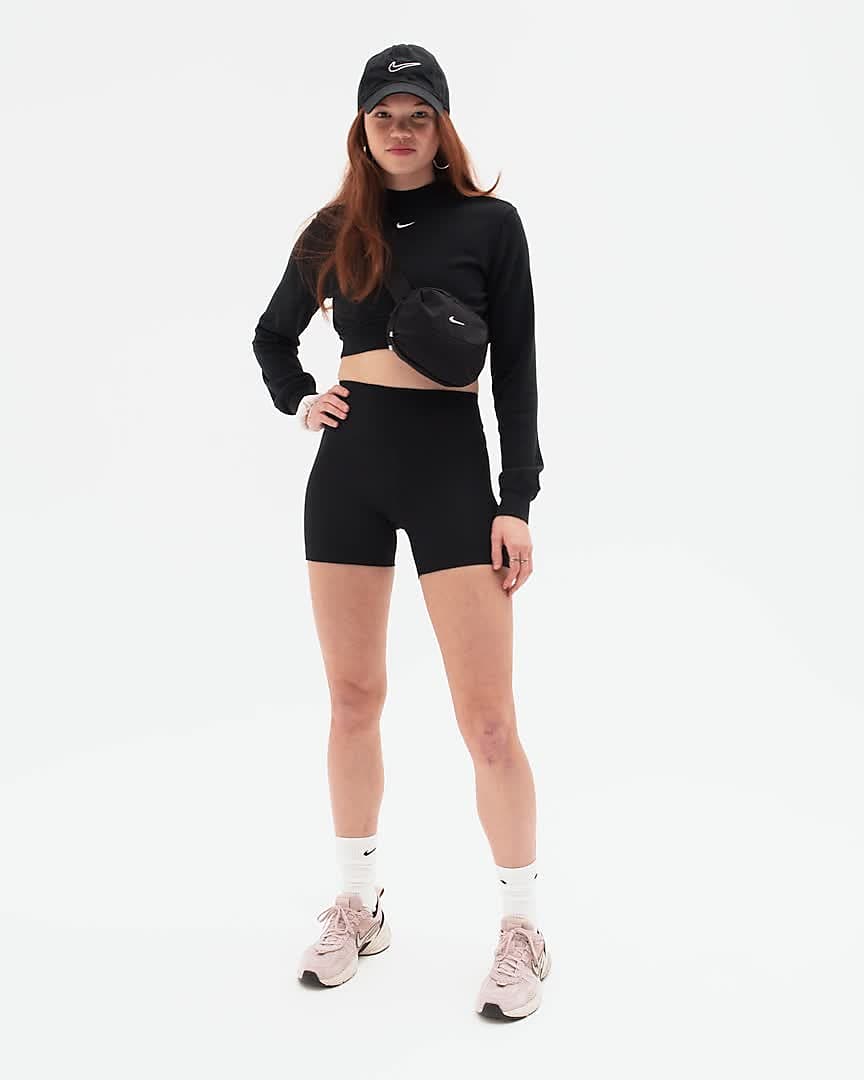 Nike One Women's High-Waisted 5 Biker Shorts