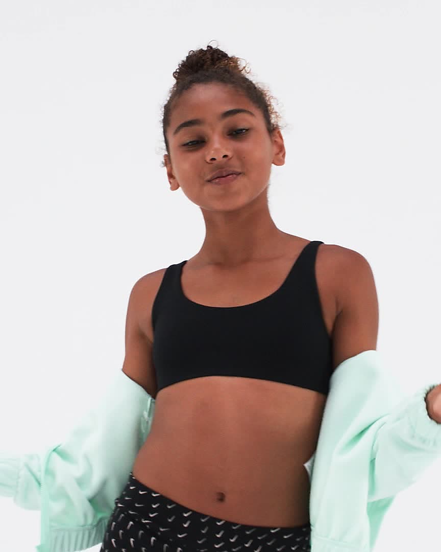 Nike Alate All U Dri FIT sport bh voor meisjes. Nike BE