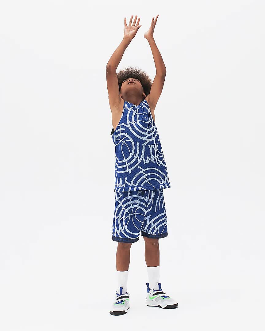 Chaussures de basket Nike Team Hustle pour Enfant - DV8996
