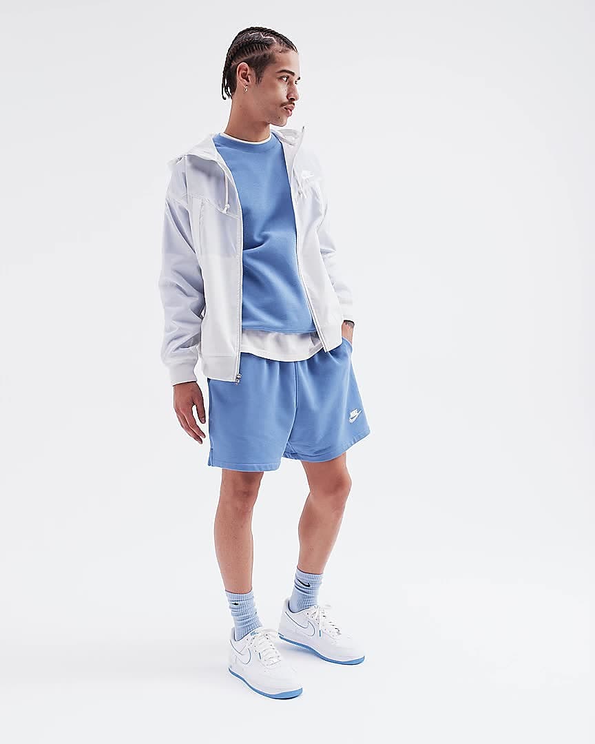 Nike WMNS Modern Fleece French-Terry Loose Shorts Beige