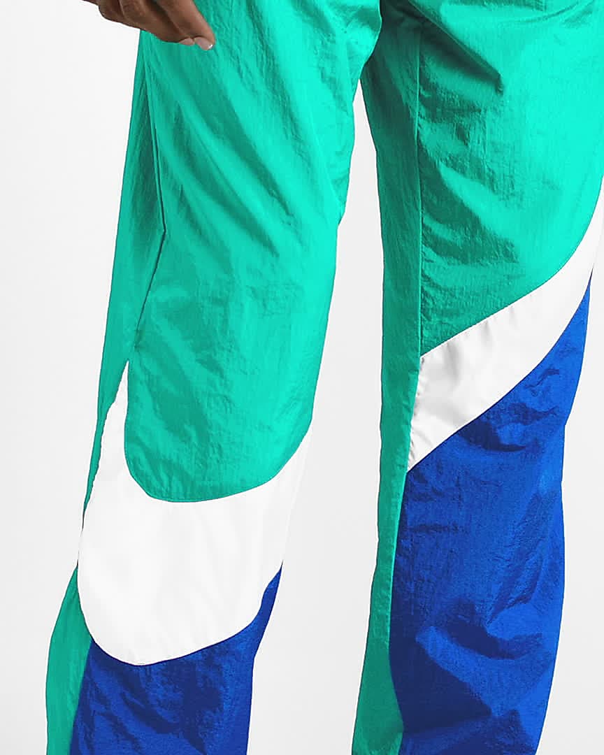 Nike Men's Size Small Sportswear Woven Parachute Beige Pants 927986-297