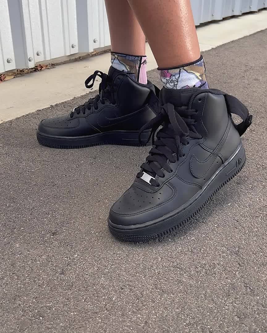 black air force 1 with color