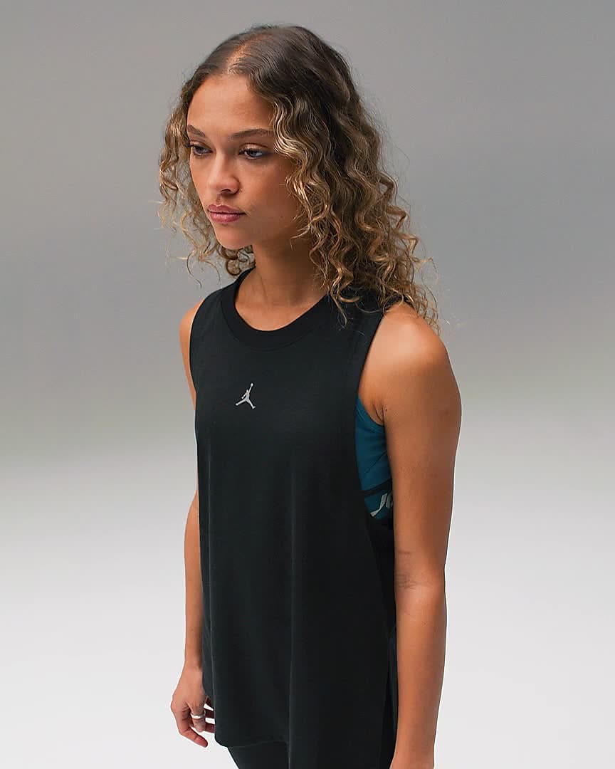 Nike Nike Womens Size XL Sleeveless Black Athletic Jumpsuit