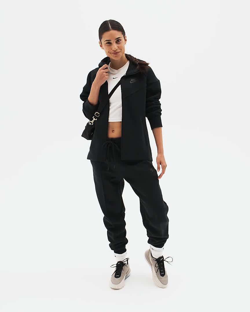 Nike Women's Sportswear Tech Fleece Oversized Asymmetrical Hoodie - Hibbett