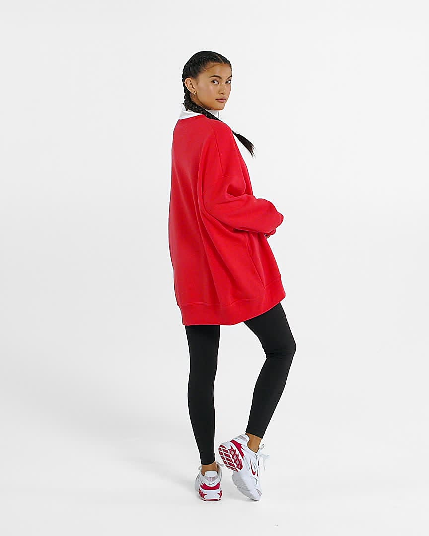 womens oversized fleece