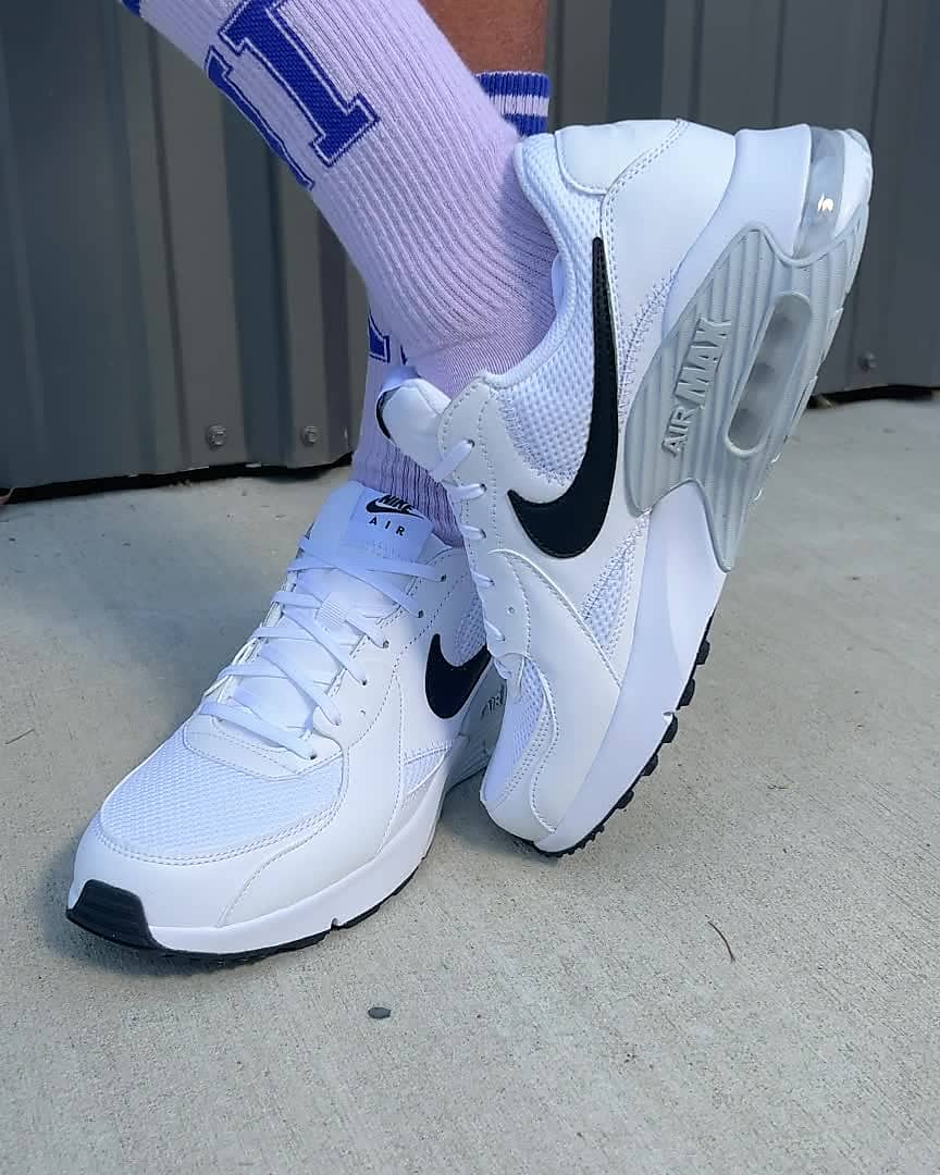 nike white air max excee trainers
