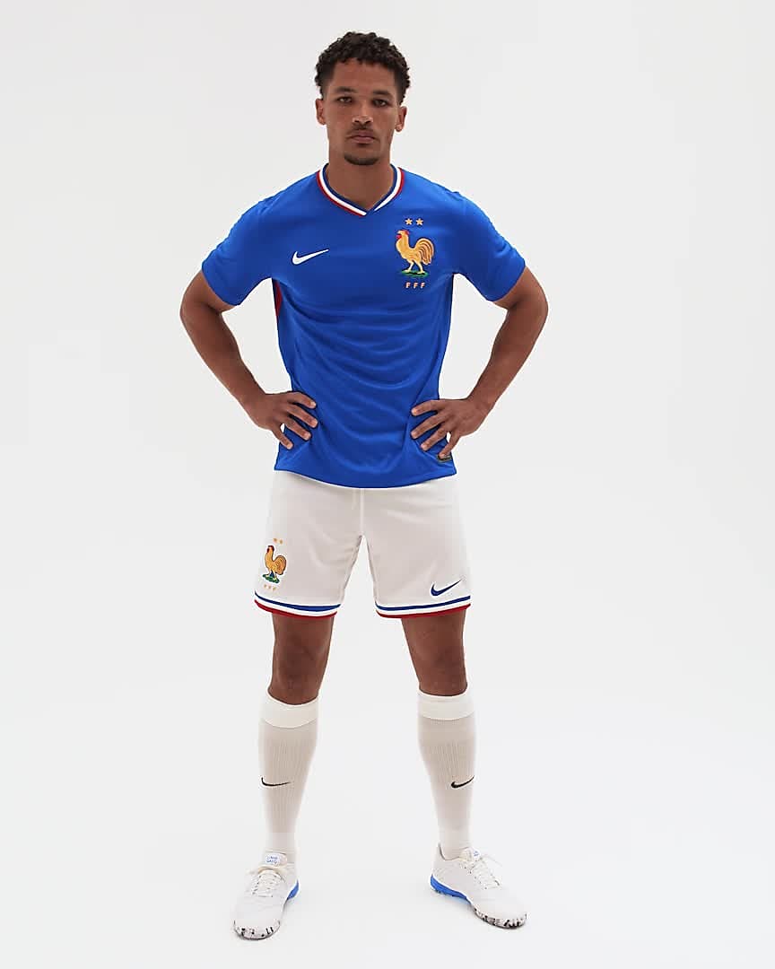 FFF (メンズ チーム) 2024/25 スタジアム ホーム メンズ ナイキ Dri-FIT サッカー レプリカ ユニフォーム