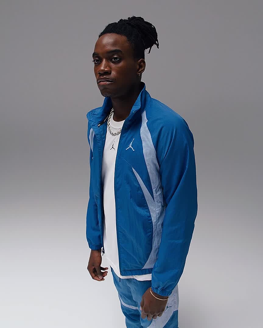 Air jordan jacke blau Clearance